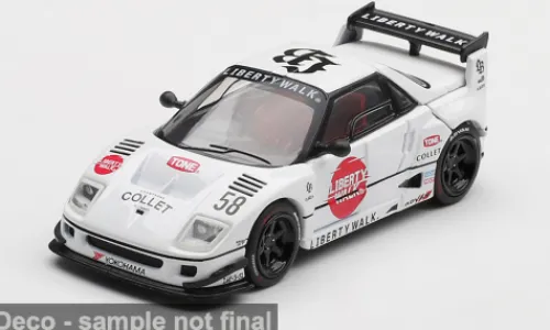Mini GT Mazda AZ-1 Liberty Walk LB40, weiss/schwarz, 2025, 1:64, Best