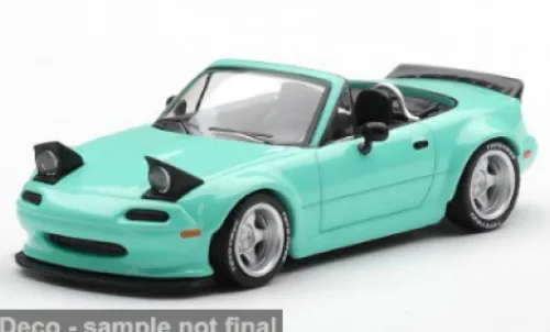 Mini GT Mazda MX5 (NA) Pandem Body Kit, türkis, 2026, 1:64, Sale