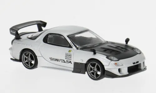 Mini GT Mazda RX7 (FD3S), silber/schwarz, 2024, 1:64, Online