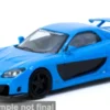 Tarmac Works Mazda RX-7, hellblau, 1:64, Clearance