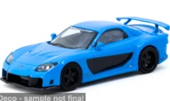 Tarmac Works Mazda RX-7, hellblau, 1:64, Clearance