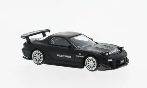 Pop Race Mazda RX7 RE-Amemiya, dunkelgrau, 1:64,