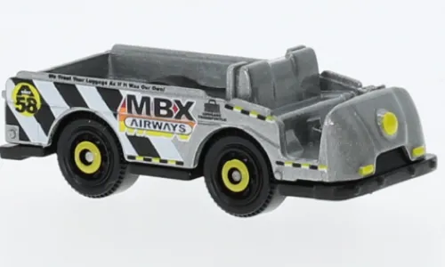 Matchbox MBX Mini Cargo Truck, silber, 1:64,
