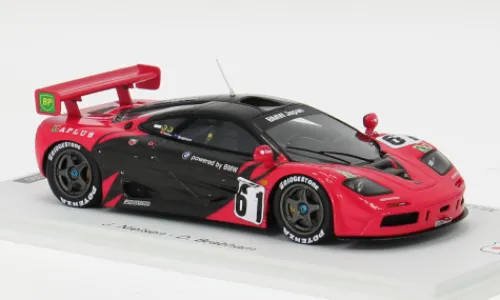 Spark McLaren F1 GTR, JGTC, 1996, #61, J.Nielsen/D.Brabham, 1:43, Hot