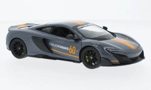 Welly McLaren 675LT, grau/orange, 1:24, New