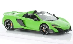 TrueScale Miniatures McLaren 675LT Spider, hellgrün, 2016, 1:43, Hot