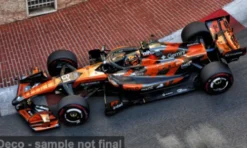 Minichamps McLaren MCL40, Formel 1, GP Monaco, 2026, McLaren Mastercard F1 Team, #81, O.Piastri, 1:18,