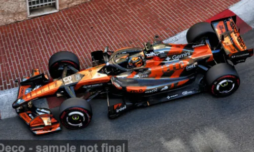 Minichamps McLaren MCL40, Formel 1, GP Monaco, 2026, McLaren Mastercard F1 Team, #81, O.Piastri, 1:18,