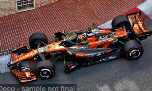 Minichamps McLaren MCL40, Formel 1, GP Monaco, 2026, McLaren Mastercard F1 Team, #81, O.Piastri, 1:64, New