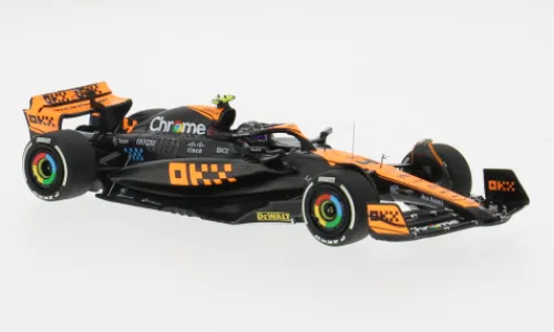 Minichamps McLaren MCL60, Formel 1, GP Singapur, 2023, McLaren F1 Team, #4, L.Norris, 1:43, Clearance