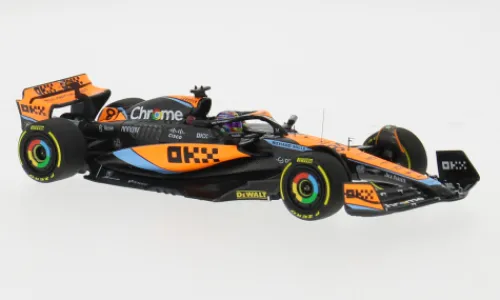 Minichamps McLaren MCL60, Formel 1, GP Ungarn, 2023, McLaren F1 Team, #81, O.Piastri, 1:43, New