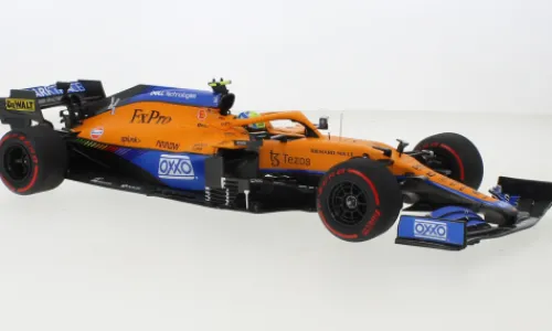Minichamps McLaren MCL35M, Formel 1, GP Russland, 2021, McLaren F1 Team, #4, L.Norris, 1:18, Outlet