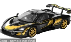 Motormax McLaren Senna, schwarz/gold, 1:24, Discount