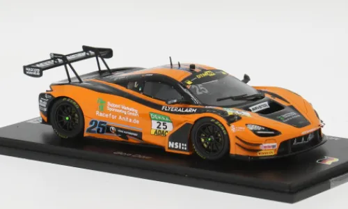Spark McLaren 720S GT3 EVO, DTM, DTM-Saison, 2024, Dörr Motorsport, #25, B.Dörr, 1:43, Hot