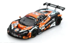 Spark McLaren 720S GT3 EVO, 24h Spa, 2025, Garage 59, #59, J.Loake/M.Kirchhöfer, 1:43,