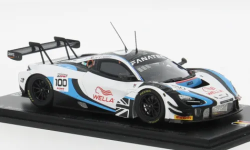 Spark McLaren 720S GT3 EVO, 24h Spa, 2024, Team RJN, #100, A.Buncombe/J.Caygill, 1:43, New