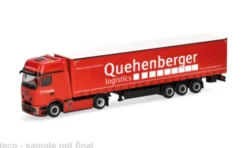 Herpa Mercedes Actros L ProCabin, Quehenberger (A), 1:87, New