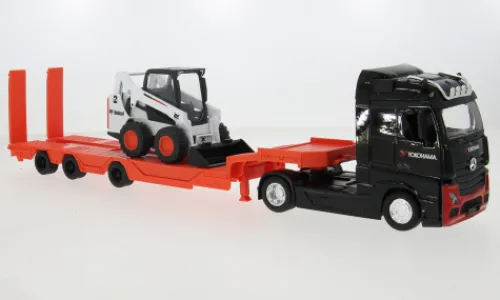 Bburago Mercedes Actros, schwarz, 1:43,