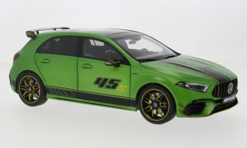 I-NZG Mercedes AMG A45 S 4Matic, grün/gelb, 1:18, Discount