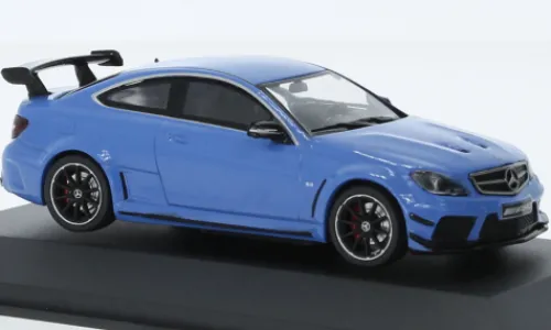 Solido Mercedes AMG C63 Black Series, hellblau, 2012, 1:43, Discount