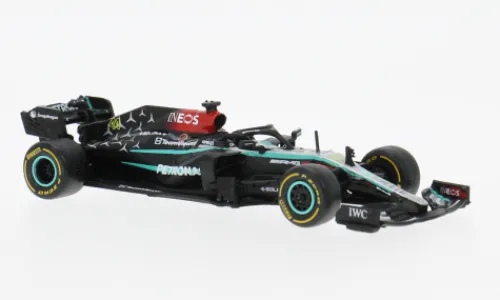 Tarmac Works Mercedes AMG F1 W12 E, New York Demo Run, 2024, L.Hamilton, 1:64, Hot