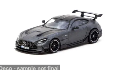 Tarmac Works Mercedes AMG GT Black Series, dunkelgrau, 1:64, Clearance