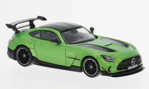 Tarmac Works Mercedes AMG GT Black Series, grün/schwarz, 1:64,