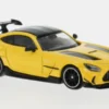 Tarmac Works Mercedes AMG GT, gelb/schwarz, 1:64, Clearance