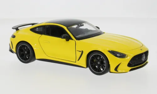 Welly Mercedes AMG GT, gelb/schwarz, 1:24, Online