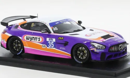 Spark Mercedes AMG GT4, IMSA, Watkins Glen, 2019, Mercedes-AMG Team Riley Motorsports, #35, D.Murry/J.Bleekemolen, 1:43, Hot