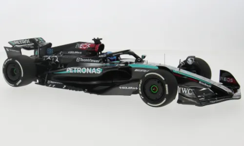 Minichamps Mercedes AMG W15 E Performance, Formel 1, Australien, 2024, Mercedes AMG Petronas Formula One Team, G.Russell, 1:18, Outlet