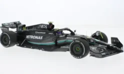 Minichamps Mercedes AMG W14 E Performance, Formel 1, GP Bahrain, 2023, Mercedes AMG Petronas Formula One Team, Petronas, #44, L.Hamilton, 1:18, Online