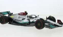 Minichamps Mercedes AMG W13 E Performance, Formel 1, GP Spanien, 2022, Mercedes AMG Petronas Formula One Team, Petronas, #44, L.Hamilton, 1:18, Best