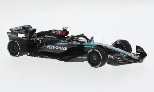 Minichamps Mercedes AMG W15 E Performance, Formel 1, 2024, Mercedes AMG Petronas Formula One Team, Petronas, #63, G.Russell, 1:43, Best