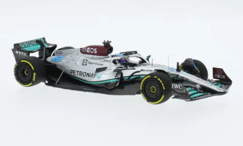 Minichamps Mercedes AMG W13 E Performance, Formel 1, GP Ungarn, 2022, Mercedes AMG Petronas Formula One Team, Petronas, #63, G.Russell, 1:43, Sale
