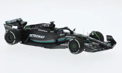 Minichamps Mercedes AMG W14 E Performance, Formel 1, 2023, Mercedes AMG Petronas Formula One Team, Petronas, #63, G.Russell, 1:43,