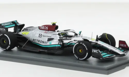 Spark Mercedes AMG W13 E Performance, Formel 1, GP Frankreich, 2022, Mercedes AMG Petronas Formula One Team, Petronas, #44, L.Hamilton, 1:43, Online