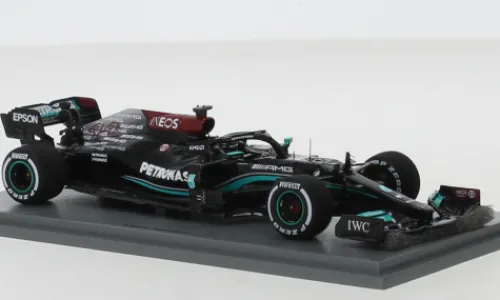 Spark Mercedes AMG W12 E Performance, Formel 1, GP Bahrain, 2021, Mercedes AMG Petronas Formula One Team, Petronas, #44, L.Hamilton, 1:43, New