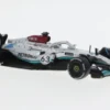 Tarmac Works Mercedes AMG W13 E Performance, Formel 1, GP Belgien, 2022, Petronas, #63, G.Russell, 1:64, Outlet