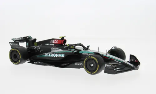 Bburago Mercedes AMG W15, Formel 1, 2024, #44, L.Hamilton, 1:24, Hot