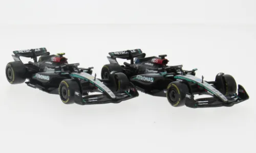 Bburago Mercedes AMG W15, Formel 1, 2024, L.Hamilton/G.Russell, 1:43, Best