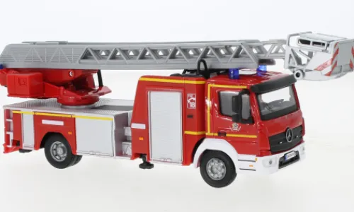 Bburago Mercedes Atego 1530F Magirus DLK 23/12, Feuerwehr, 1:50, Discount