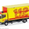 Herpa Mercedes Atego 13, Rettungsdienst Feuerwehr Bremen/Logistik, 1:87, Outlet