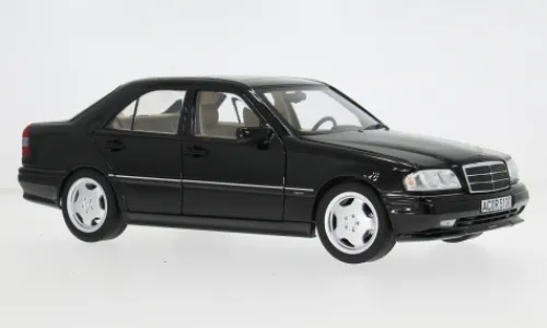Norev Mercedes C36 AMG, schwarz, 1993, 1:18, Hot