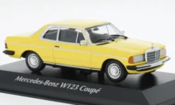 Maxichamps Mercedes 230 CE (C123), gelb, 1976, 1:43, Best
