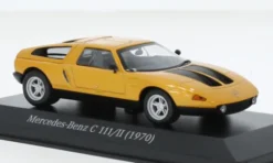 I-Minichamps Mercedes C111 / II, orange, 1969, 1:43,