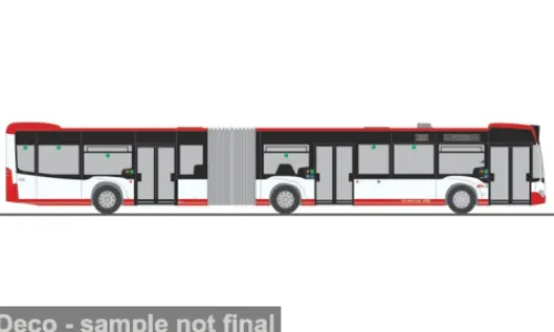 Rietze Mercedes Citaro G, 2012, SWK mobil Krefeld, 1:87, New
