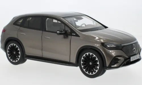 I-NZG Mercedes EQE SUV (X294) AMG Line, braun, 2023, 1:18, Online
