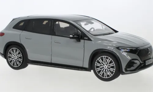 I-NZG Mercedes EQS SUV (X296) AMG Line, grau, 2022, 1:18, Outlet