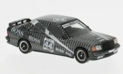 Tarmac Works Mercedes 190 E 2.3-16V (W201), schwarz, DTM, Boss, #44, J.Cecotto, 1:64, Discount